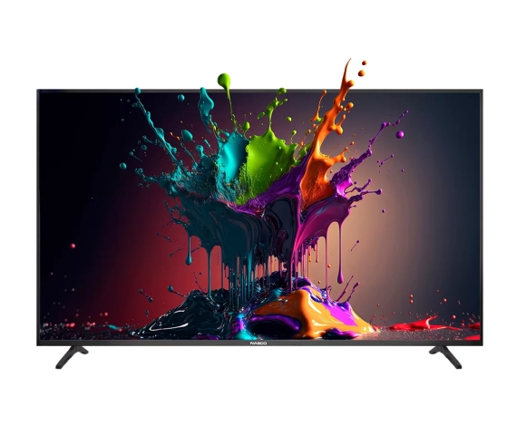 NASCO 43-Inch UHD Smart Flat TV – VIDAA Model NAS-J43FB-VID