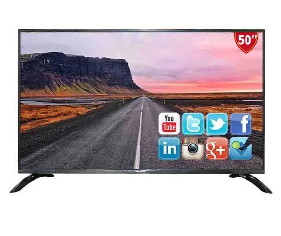 NASCO 50-Inch UHD 4K Digital Satellite Smart TV – Model NAS-B50FSU