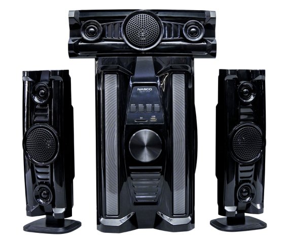 NASCO Home Theater Tall Speakers – Model NAS-HT3.1-N7110