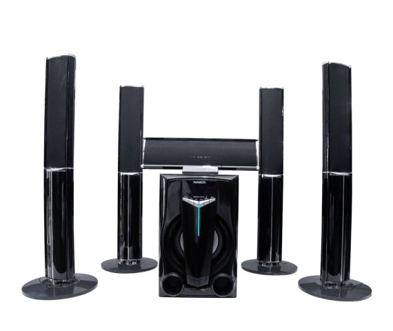 NASCO Home Theater Tall Speakers – Model NAS-HT5.1-N6710