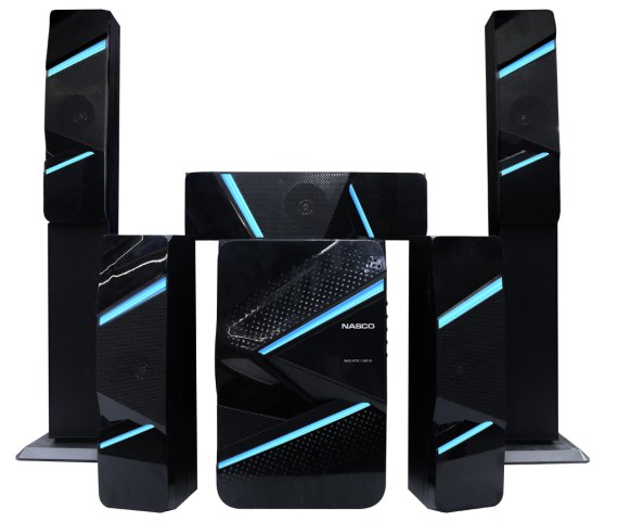 NASCO Home Theater Tall Speakers – Model NAS-HT5.1-N918