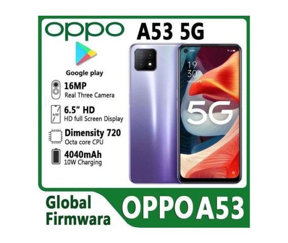 Oppo A53/A73 Purple – Brand New Discounted 4G 128GB Smartphone with 5000mAh Battery, 6.5-inch Full HD Display, Fingerprint Sensor, Android Features, and Free Accessories