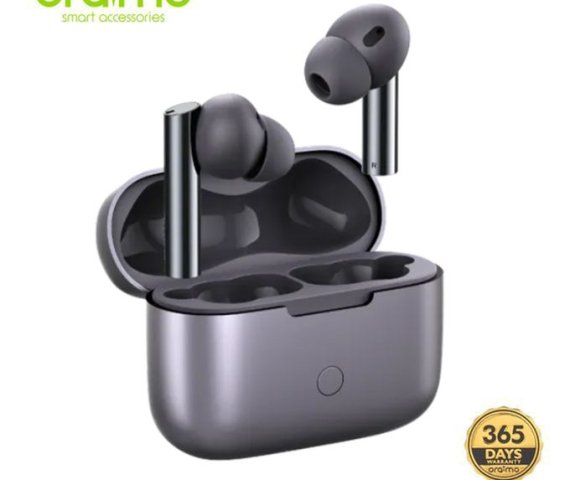 Oraimo FreePods Pro+ Hybrid Active Noise Cancelling True Wireless Earbuds – Dark Silver