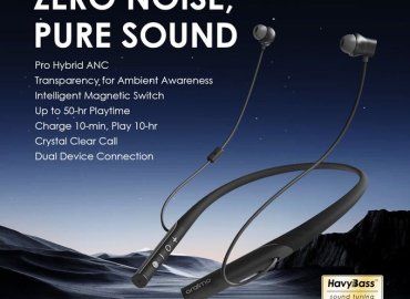 Oraimo Pro ANC Wireless Headphones with Necklace Design