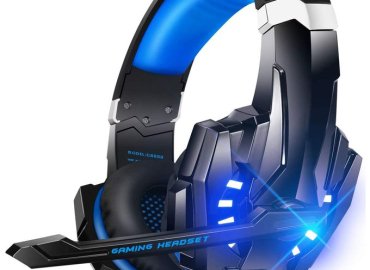 Over-Ear Gaming Headset for PS4, PC, Xbox One, and PS5