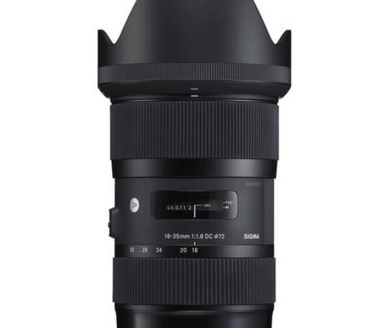 Pre-owned Sigma 18-35mm f/1.8 DC HSM Art Lens for Canon in the UK