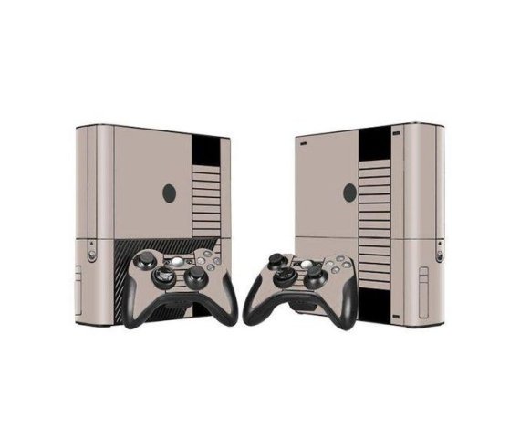 Purity Simple Vinyl Decal Skin Sticker for Xbox 360 E Gaming Console & Controller – Protective Cover and Game Accessories
