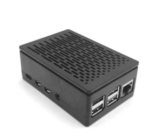 Raspberry Pi 4 Protective Case with Installable Cool Fan
