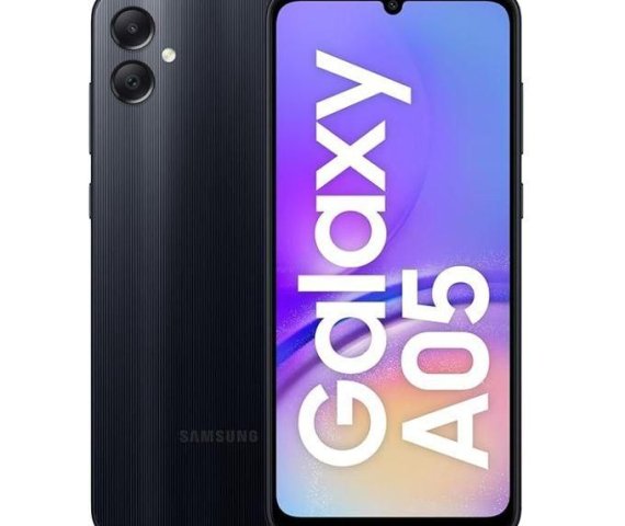 Samsung Galaxy A05 – 6.7-inch Display – 64GB Storage + 4GB RAM – 50MP Rear Camera / 8MP Front Camera – 5000 mAh Battery – Black – Includes 24 Months Warranty