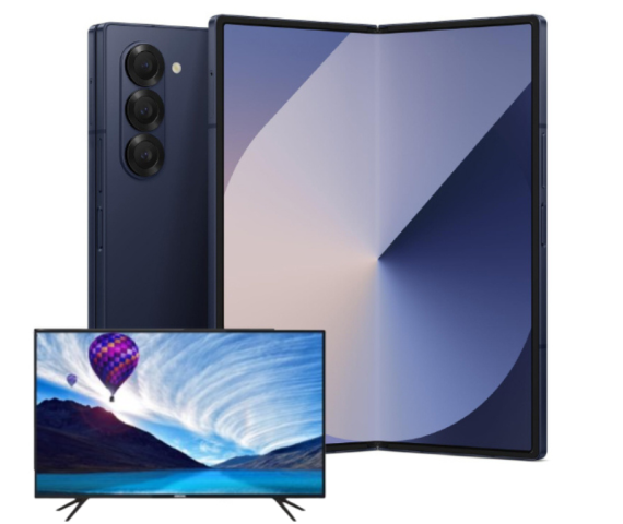 Samsung Galaxy Z Fold 6 with 12GB RAM and 1TB Storage + Free Bruhm 32″ TV