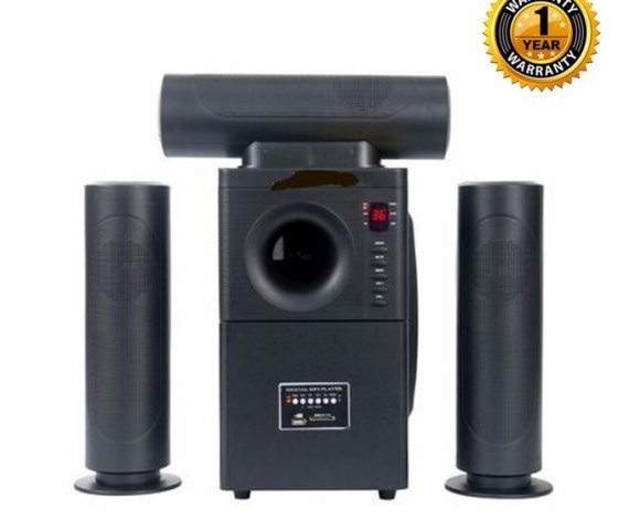 SB Extra Bass Home Theater System with Remote Control – Black