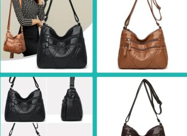 supple Leather Shoulder Tote