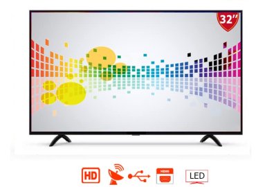 Syinix 32-Inch Digital Satellite Television