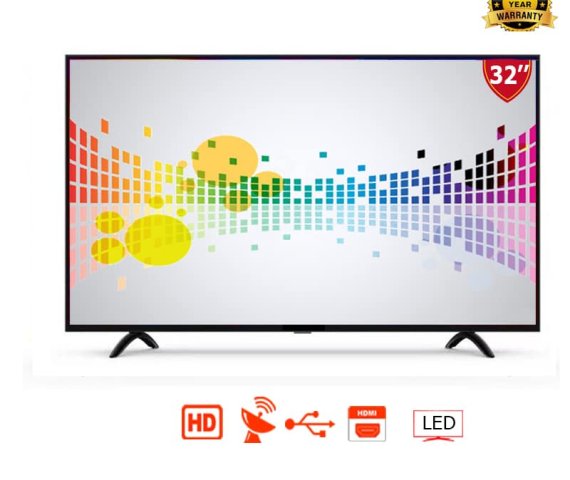 Syinix 32-Inch Digital Satellite Television