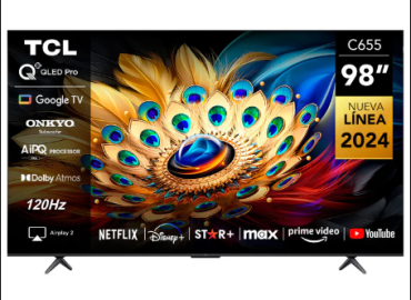 TCL 98-Inch 4K UHD Smart TV (Model 98C655) – Extra Large Display
