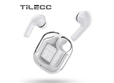 TiLECC BT30 ENC Wireless Bluetooth Noise-Canceling Earbuds with HiFi Stereo Sound