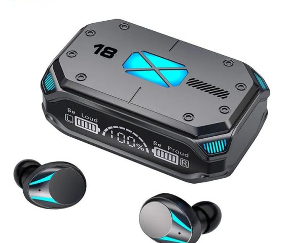 TOUMI M41 Wireless Bluetooth Earbuds 5.2 – Black