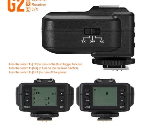 Triopo G2 Wireless Flash Trigger