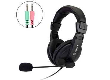 Tucci TC-L750MV Black Stereo Gaming Headset with Microphone for PC