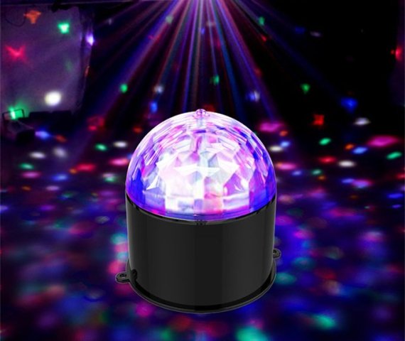 USB Rotating Disco Lights for Bedroom