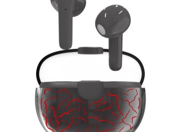 VG58 Bluetooth Earphones with Colorful Breathing Lights – Black