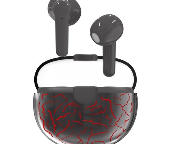 VG58 Bluetooth Earphones with Colorful Breathing Lights – Black