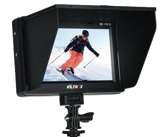 VILTROX DC-70 II 7-Inch 4K HDMI Field Monitor with HD TFT LCD Display