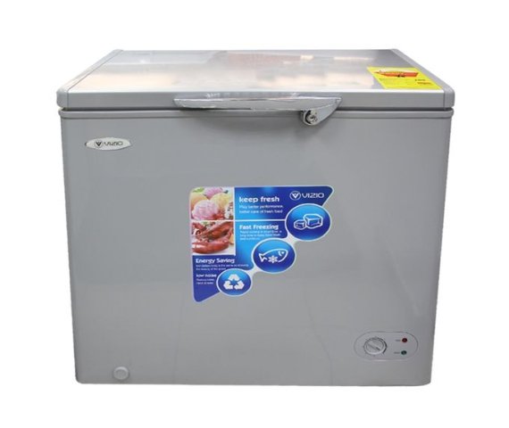 Vizio 200-Litre Silver Chest Freezer – Model VIZIO-265