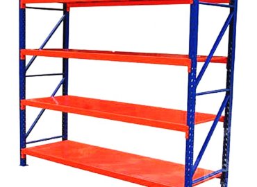 Warehouse Storage Shelf / Storage Rack / Industrial Racks – Dimensions: 2000mm (Length) x 2000mm (Height) x 600mm (Width) (HxDxW) – Supports up to 500kg per layer