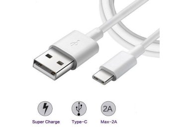 White Type-C USB Data Cable