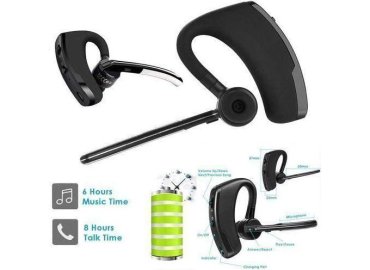 Wireless Bluetooth Earbuds with Noise Cancellation, Voice Control, and Hands-Free Features for Sports, Office, and Music