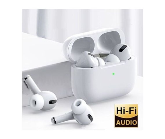 Wireless Waterproof Noise-Canceling Headphones with Bluetooth 5.0 – White