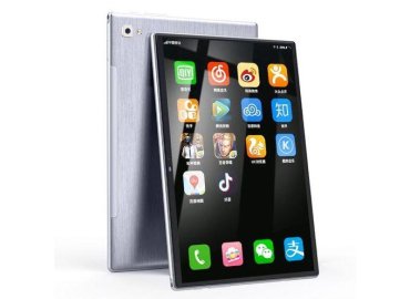 YQ16 4G Tablet PC with 10.1-Inch Display, 3GB RAM, 32GB Storage, Android 10, US Plug, Silver