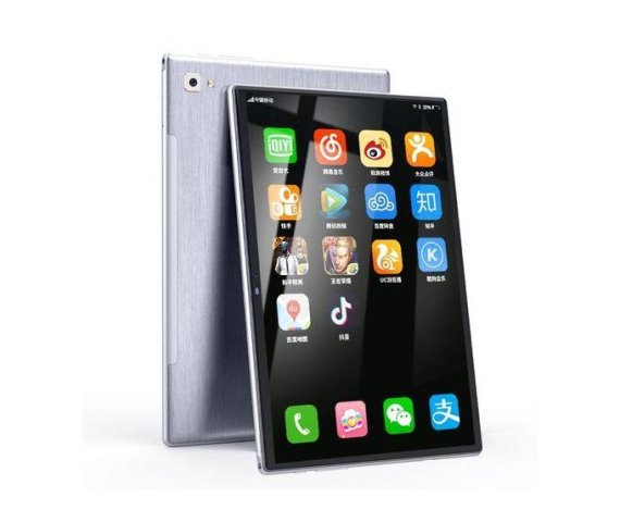 YQ16 4G Tablet PC with 10.1-Inch Display, 3GB RAM, 32GB Storage, Android 10, US Plug, Silver